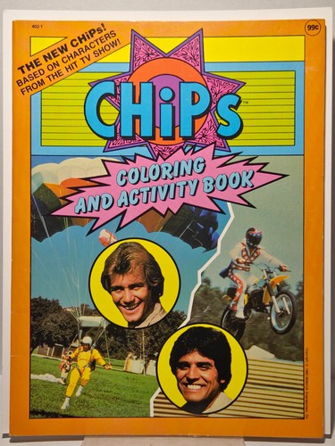 Chips coloring activity - tv,